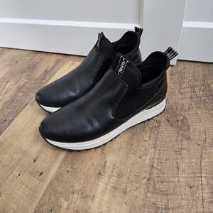 Rieker Women's Black Slip-On Shoes / Sneakers Size 38